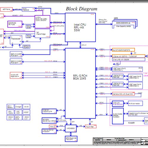 ACER PH16-71 DAZGRMB2AC0 A315-510 NB6301A_MB_V3 图纸 点位图