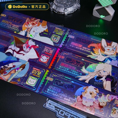 猫爪怪探团系列镭射票|多多罗官方镭射票|购物车满29元包邮