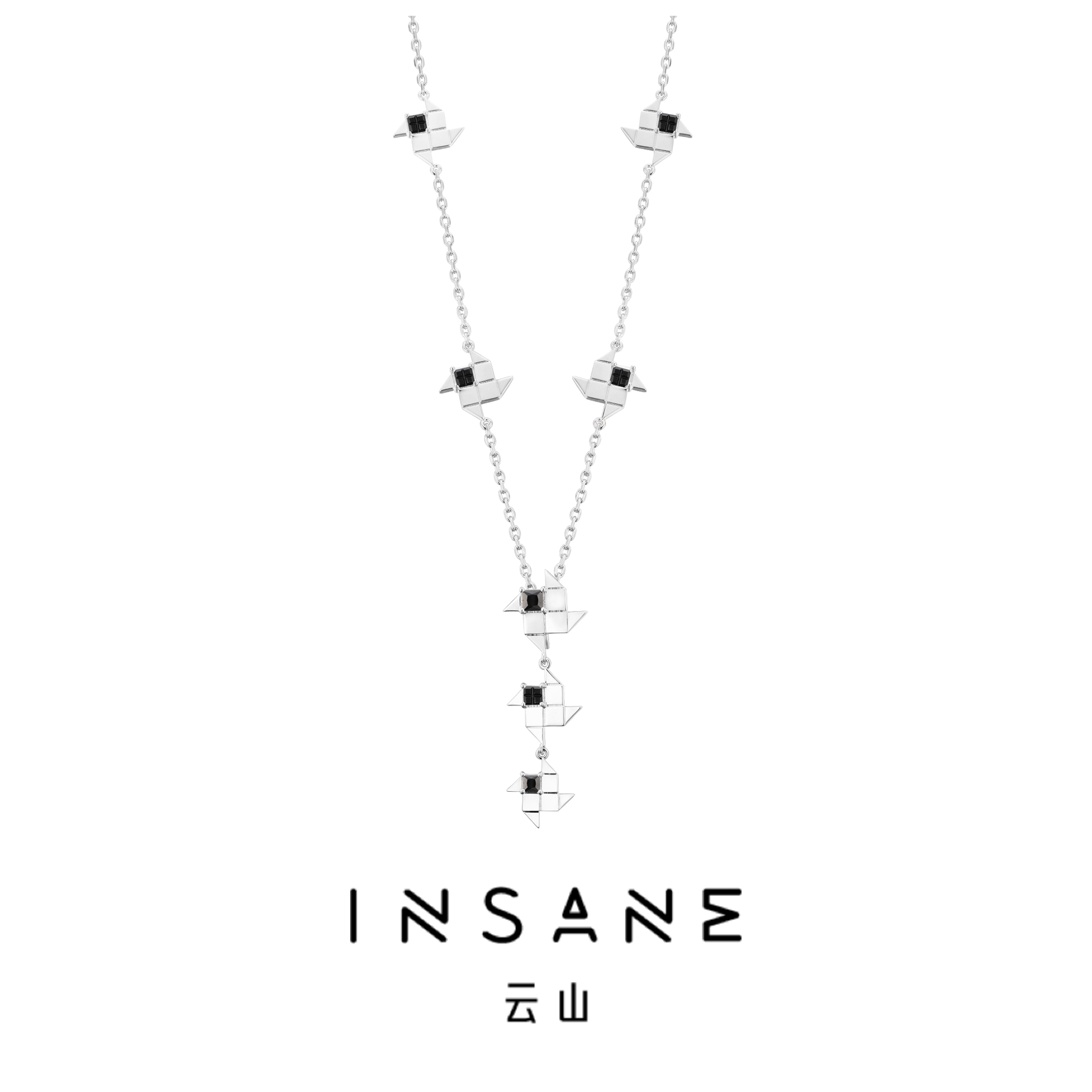 INSANE/云山原创设计风车项链