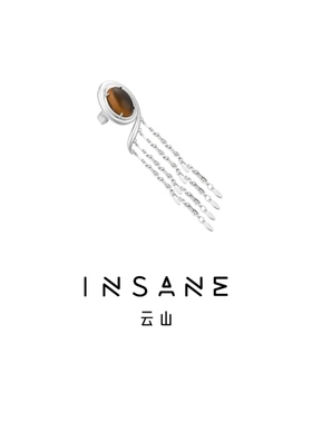 铜合金锆石戒指 X•EVERYDAY小众个性行星流苏戒指