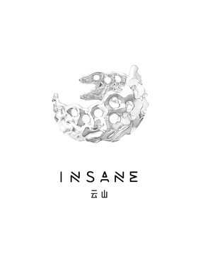 INSANE云山蒲公英系列气质原创设计个性大方镂空手镯