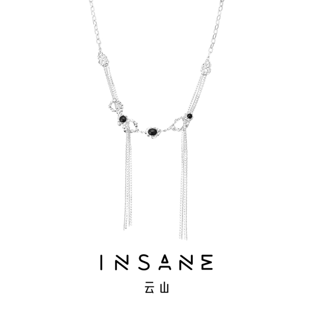 INSANE云山轻奢流苏原创设计项链
