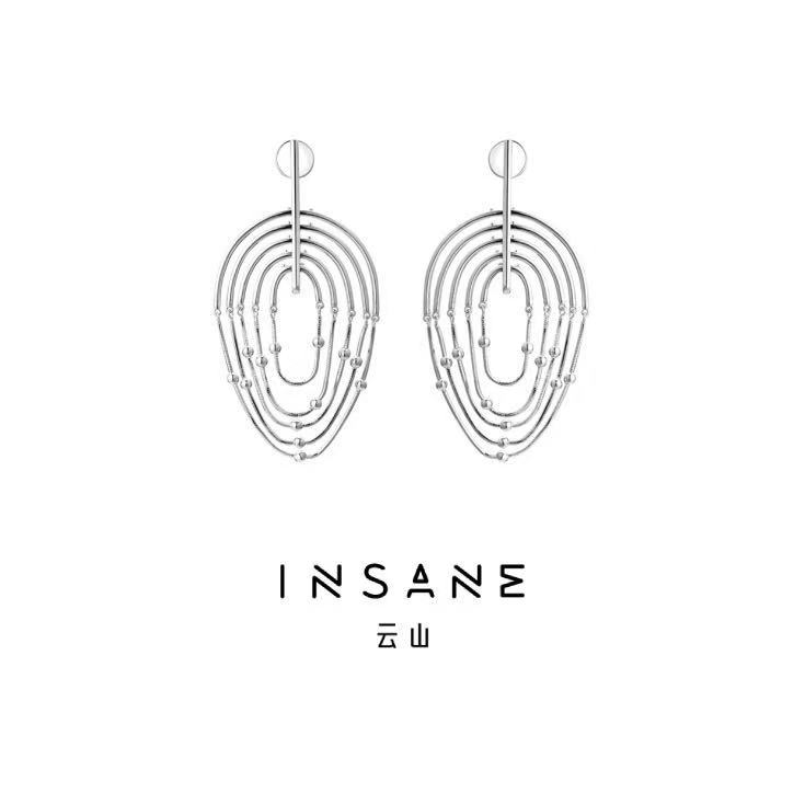 INSANE云山质感轻奢简约耳环