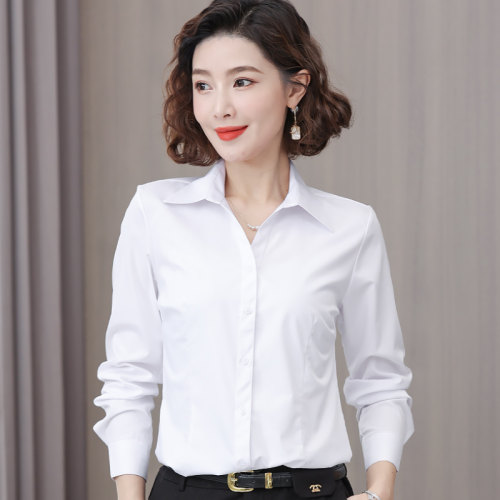 新款女士长袖职业装衬衣