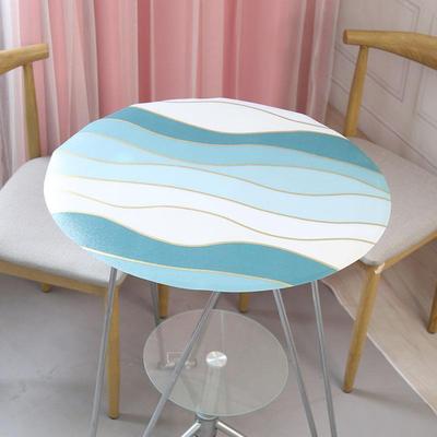 圆桌桌垫透明pvc桌布防水防油免洗家用圆形餐桌垫防烫塑料软玻璃