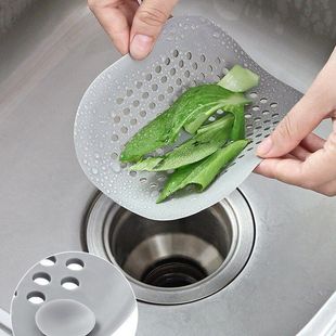 50g地漏水池过滤器家用 浴室过滤网厨房下水道防水槽毛发堵塞