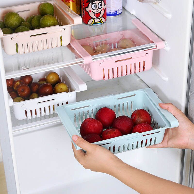 家用可伸缩冰箱收纳盒分层多功能内置冰箱置物架厨房抽屉式收纳筐怎么样,好用不?