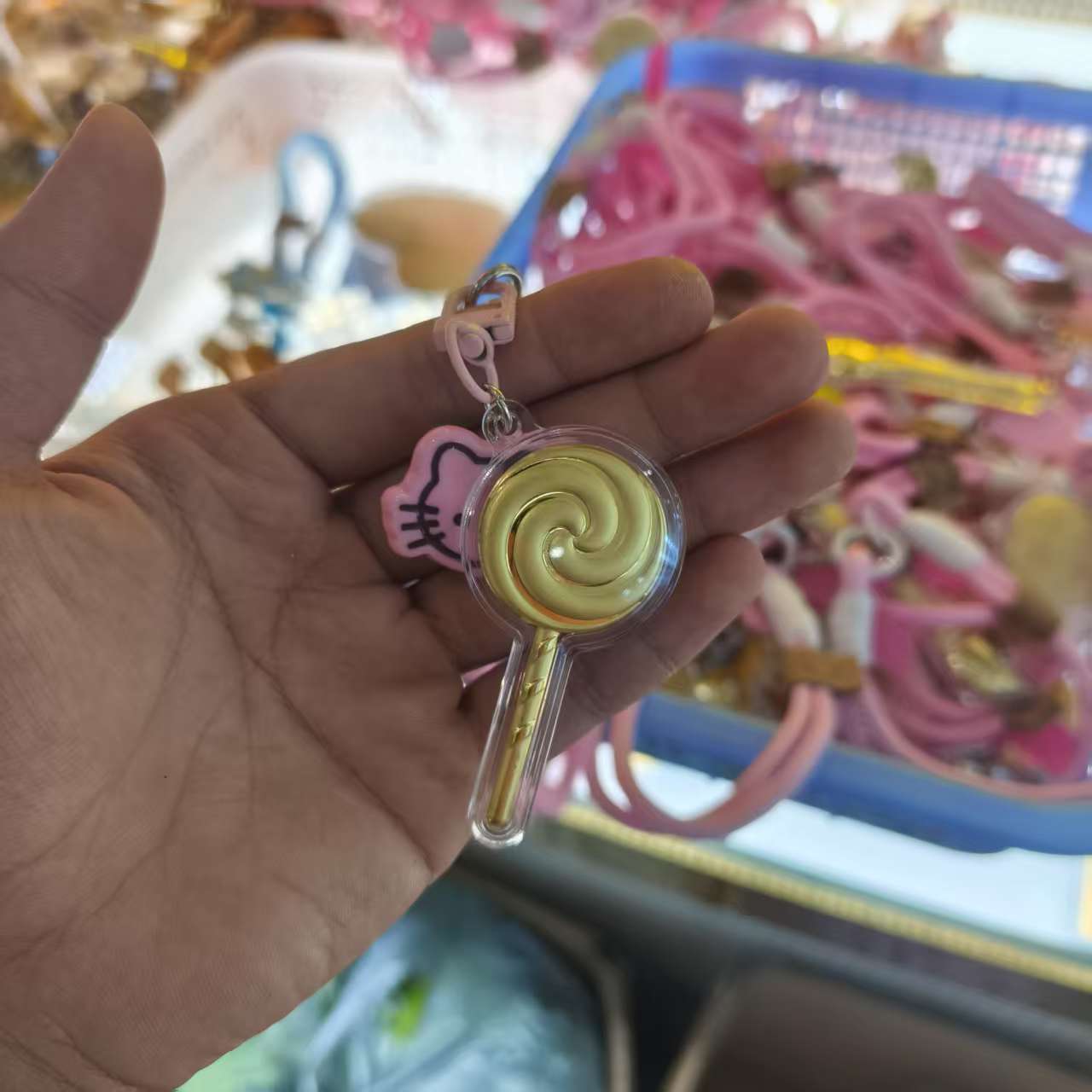 棒棒糖手机链手机挂饰包包挂件钥匙扣送女朋友的小礼物