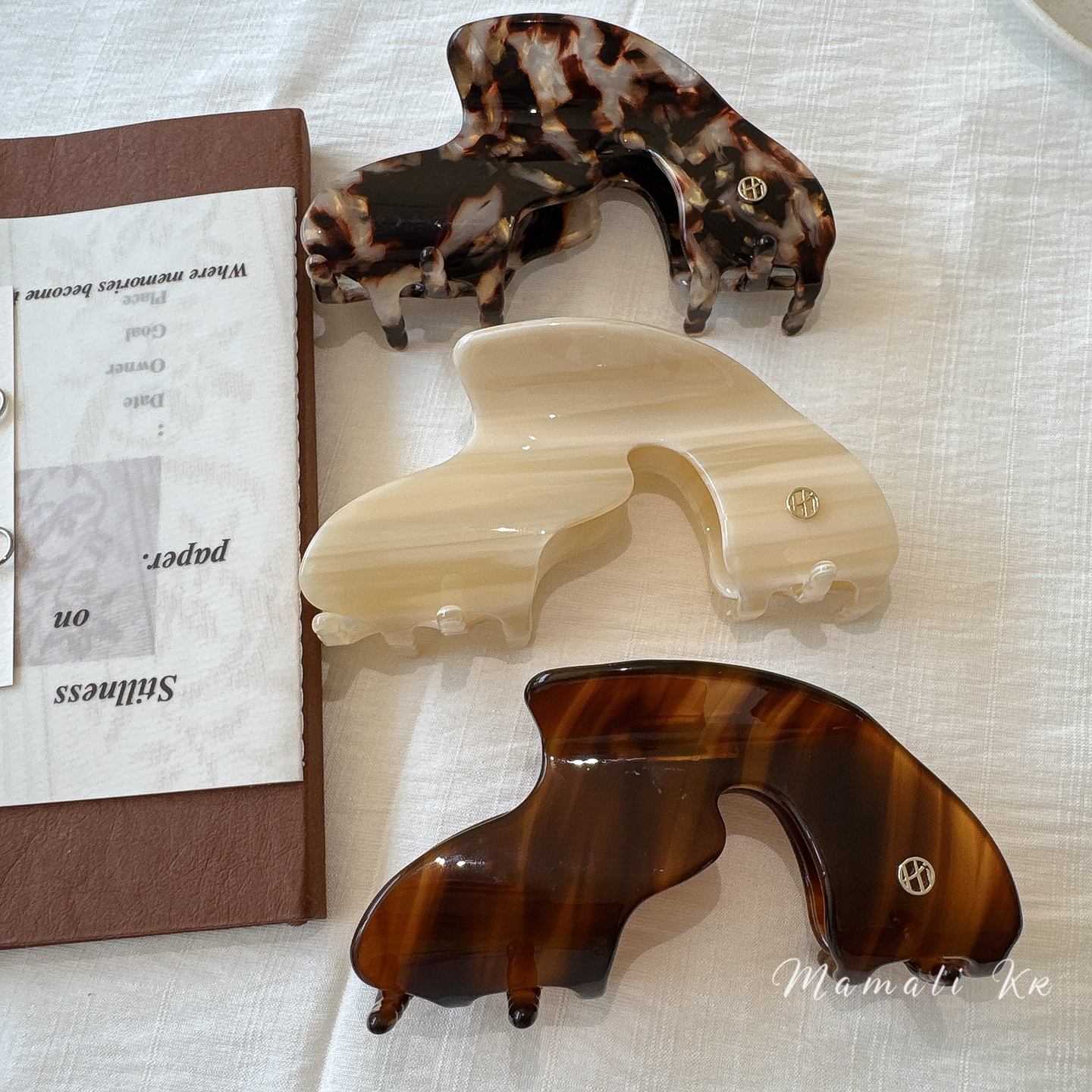 法式优雅简约高级感醋酸鲨鱼夹