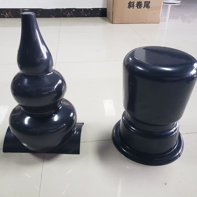 陀螺宝鼎树脂瓦仿古瓦亭子