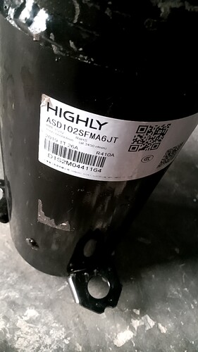 科顺芯制冷空调压缩机ASD102SFMA6JT