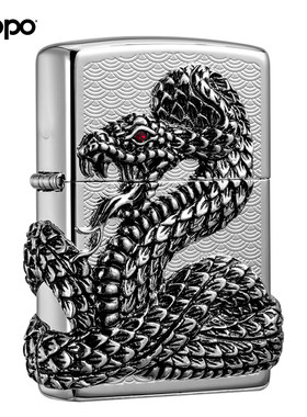 zippo美国防风男士煤油打火机
