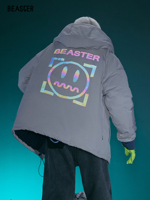 鬼脸棉衣beaster鬼脸冬季国潮