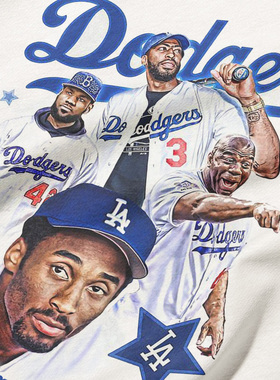 摇滚计划美式复古印花科比&詹姆斯篮球运动嘻哈长袖纯棉T恤vibe