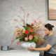 诧寂风假花装 饰插花客厅新中式 仿真花摆件玄关花艺商用高级仿生花