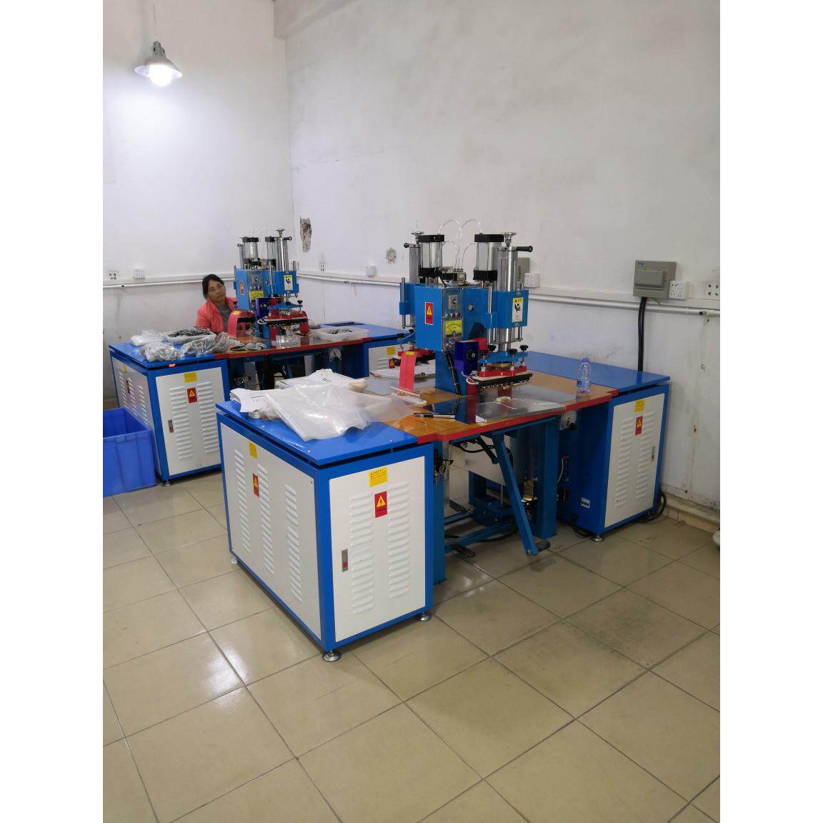 厂家双头双机箱全自动高周波机