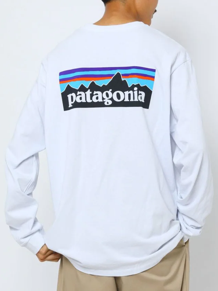 国内现货1220216500011 patagonia p-6巴塔哥尼亚经典山峰长袖t恤