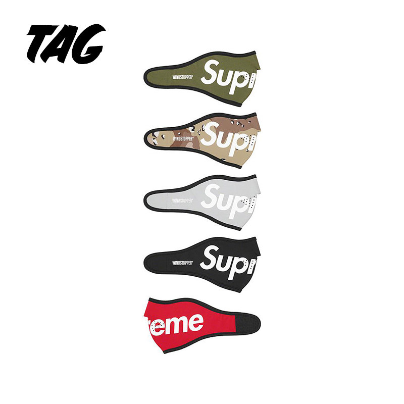 supreme防风面罩联名款