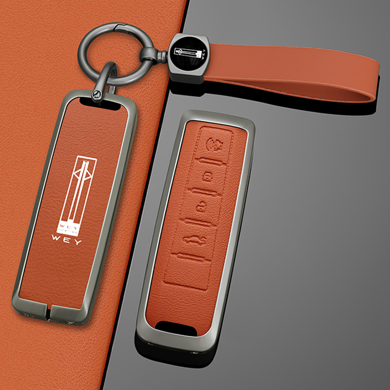 魏派坦克300钥匙套WEY款VV5/VV7CVV7S委派vv6P8汽车钥匙包壳扣套