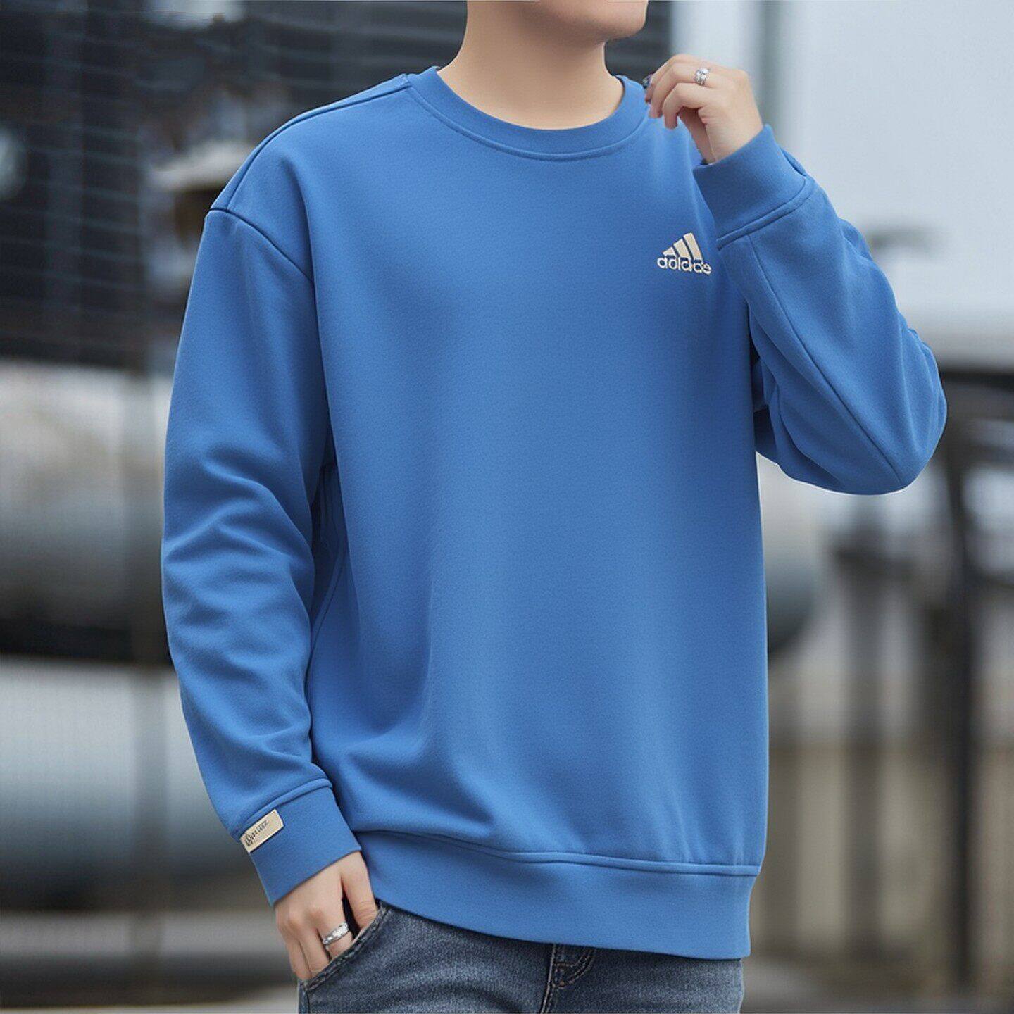 adidas阿迪达斯正品卫衣外套男装运动服圆领休闲轻便套头衫KT2528