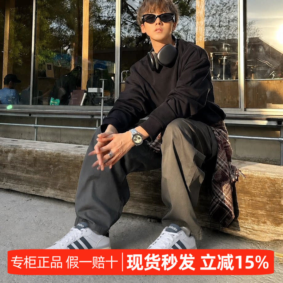 adidas阿迪达斯正品2026秋冬季款时尚复古潮流休闲鞋运动板鞋男鞋