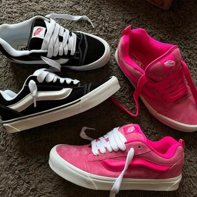 万斯帆布鞋KnuSkool面包鞋