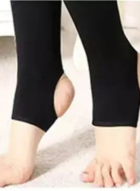 春秋薄绒打底裤女春秋薄款加绒冬季连裤袜连体踩脚丝袜脚蹬裤袜子