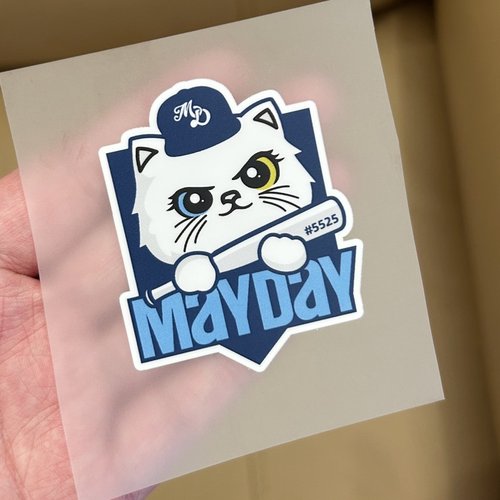 (满20包邮)五月天5525菜头稞帆布包diy手作烫画定制热转贴周边