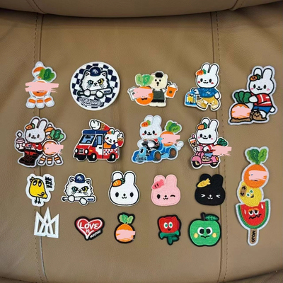 五月天刺绣贴布贴周边图案