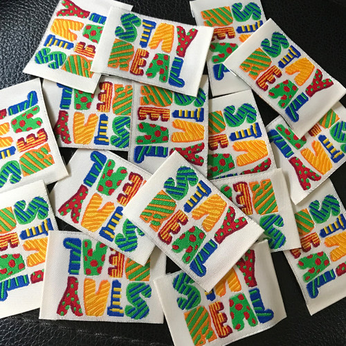 五月天小STAYREAL25周年12色演唱会物料应援周边手工织布贴现货