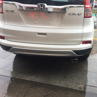 件不锈钢排气管尾气罩尾嘴烟管消音器 CRV尾喉改装 适用本田07 19款