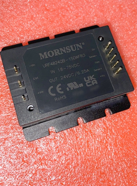 金升阳URF4824QB-150WFR3DCDC电源模块48V转24V功率150W带散热片