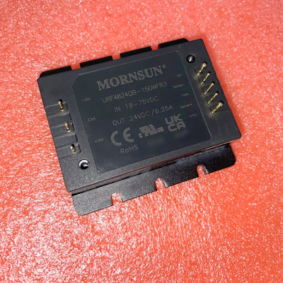 金升阳URF4824QB-150WFR3DCDC电源模块48V转24V功率150W带散热片