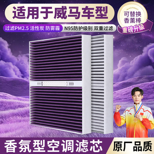 威马香氛空调滤芯活性炭