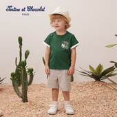 tartineetchocolat法国巧克力童装 两件套 男童分体式 25夏季 新款