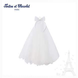 tartineetchocolat法国巧克力童装 新儿童网纱发饰发箍 25夏季