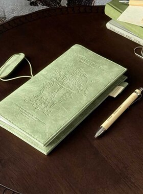 古董花园TN标准随身旅行手帐本复古高颜值随身记录本皮日记事本子