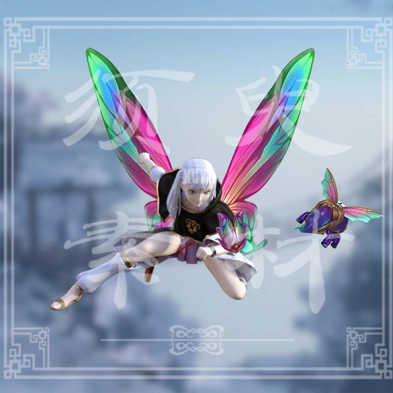 lol英雄联盟伊泽瑞尔ez仙子之庭道具cosplay后期免抠合成png素材