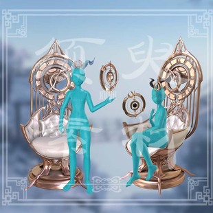 须臾/第五人格祭司虚妄犹格索托斯之使cos后期免抠合成png素材图