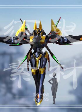 鲁路修C.C加文机甲cos后期素材图