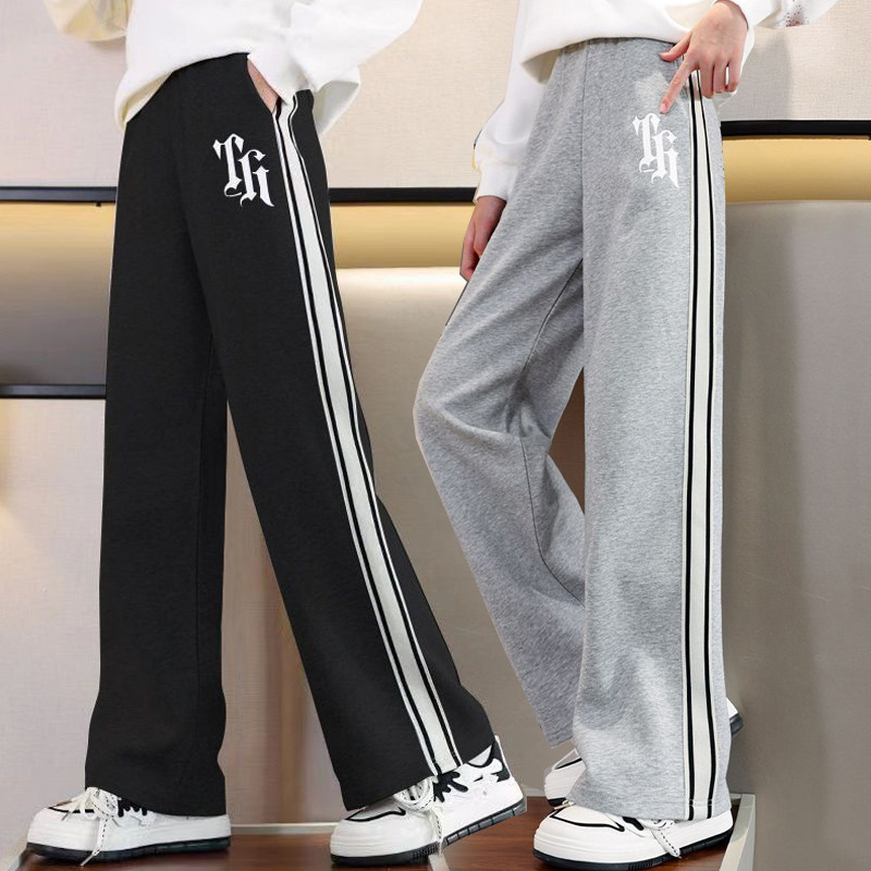 女童阔腿裤春秋款女大童裤子