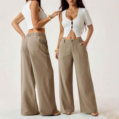 Women's Mid-Rise Straight Leg Cargo Pants - Universal Thread