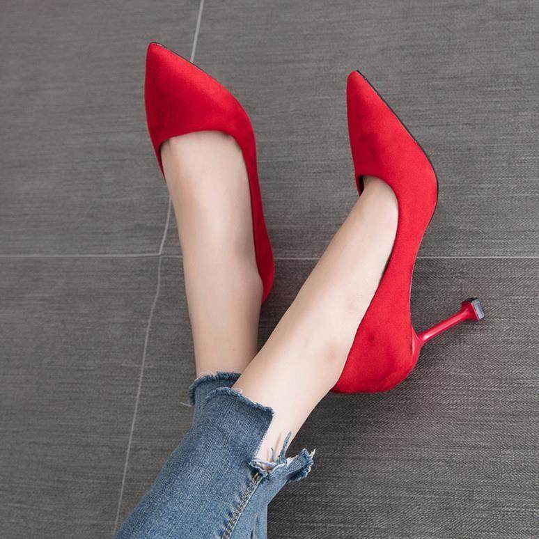 高跟鞋女细跟大方流行妈妈细高跟洋气晚宴宴会浅口适合早春搭配|ruв категории Женская обувь, низкий чистка - от Buy2taobao.com для оказания профессиональной услуги покупки агента Taobao