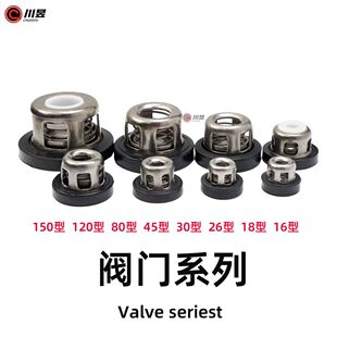 柱塞泵阀门16/18/26/30/45/80/120/150型活门打药机喷雾器配件