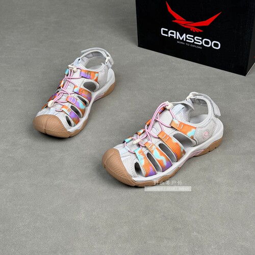 夏季解放双脚！CAMSSOO男女轻便防滑舒适速干户外沙滩凉鞋溯溪鞋