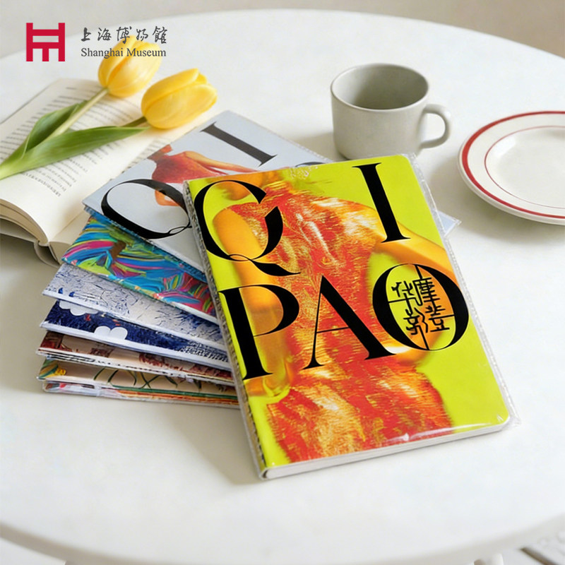 上海博物馆海派旗袍展笔记本记事本手账本日记本文具生日文创礼物,节庆用品/礼品,文化创意文具,淘宝优惠券,粉丝福利购,淘宝优惠卷