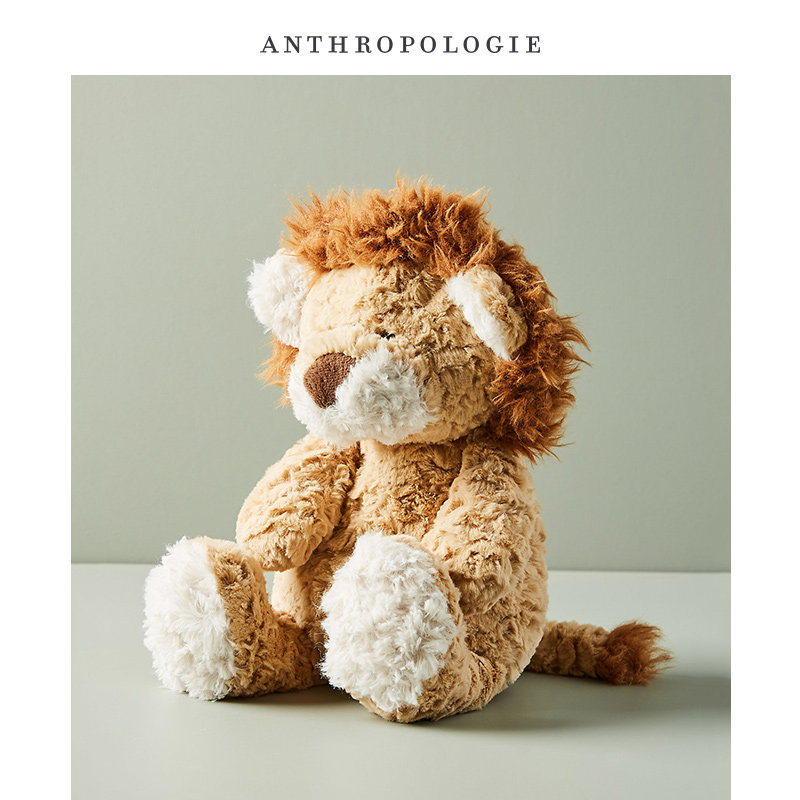 Anthropologie lovely Lion Plush Filling doll originality animal Toys rabbit A birthday presentin the Festive supplies/Gift , Gift ideas , Creative/Design toys  category - from Buy2taobao.com to provide professional Taobao agent buy service