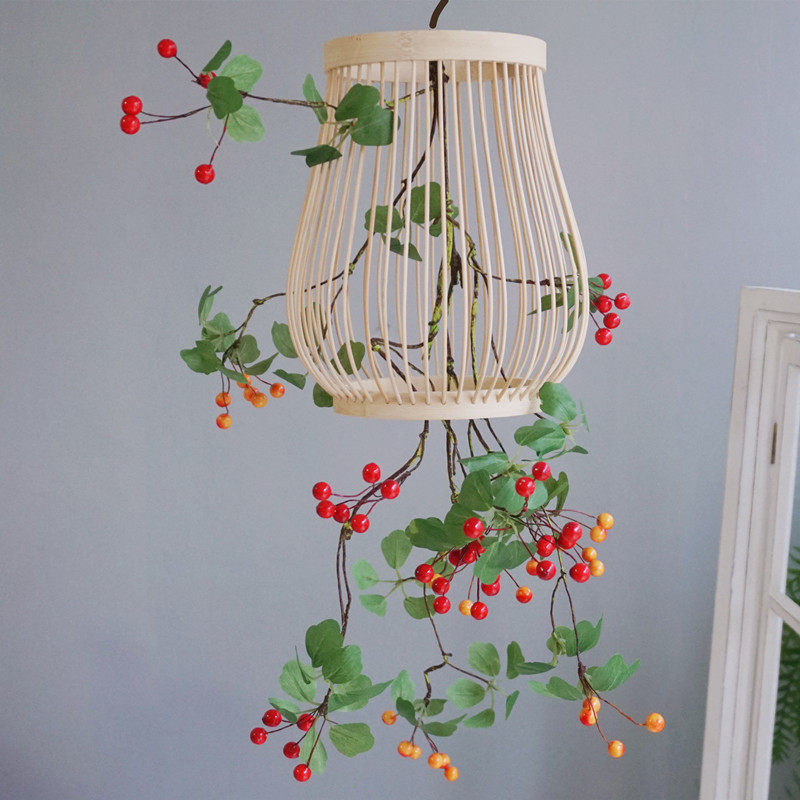 假花仿真花浆果藤蔓缠绕花灯吊饰长枝野果子客厅餐桌家居摆设陈列,家居饰品,仿真花/假花,淘宝优惠券,粉丝福利购,淘宝优惠卷