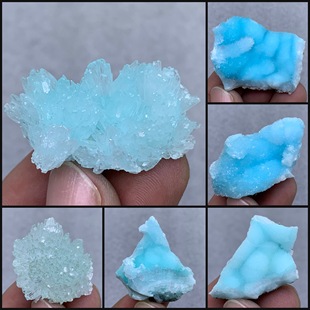 云南 蓝纹石 天然矿物晶体矿石标本收藏观赏原石摆件地质科普