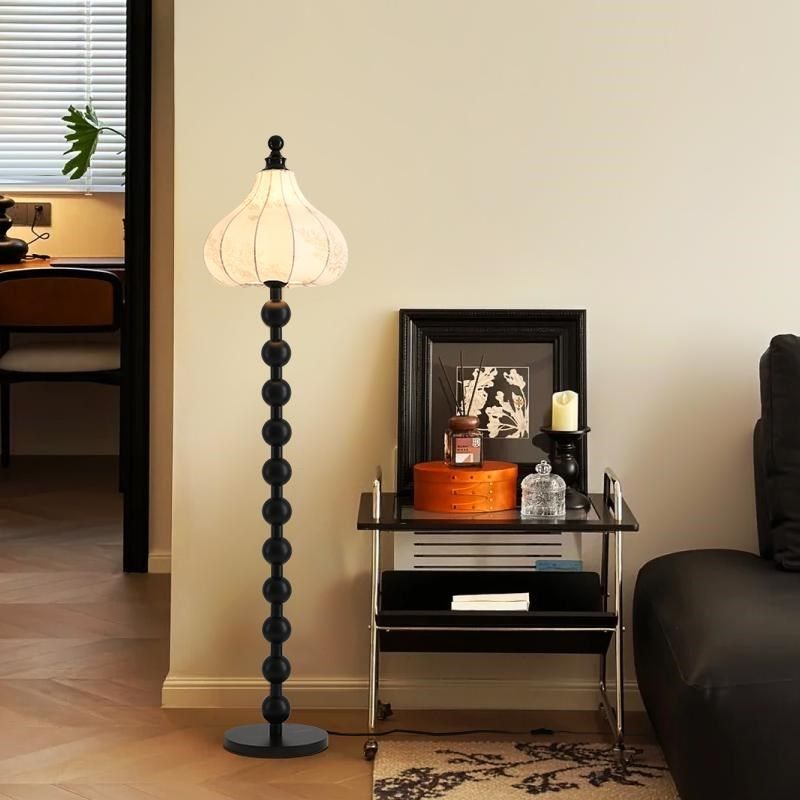 优选法式中古风落地灯装饰客厅沙发旁新中式侘寂复V古卧室高级感